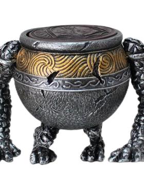 万圣节艾尔登法环周边同人战士壶战斗壶雕像烟灰缸老头环罐子摆件