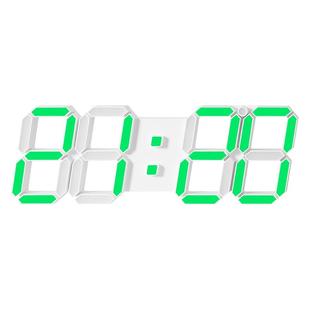 创新现代简约挂钟LED立体数字钟客厅电子钟创意挂钟6608