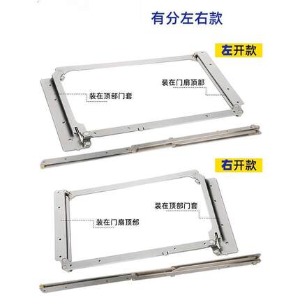卫生间木门配件折叠合页180度铰链平开门合页五金折叠衣柜门折页