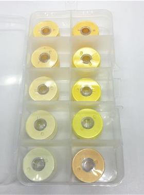 敦煌牌浅黄色高速缝纫机线 姜黄家用针线 明黄402涤纶 手工缝衣线