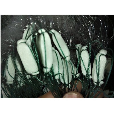 极速quality gill net H1.4m*L90m 3layer 4cm mesh sink net fis