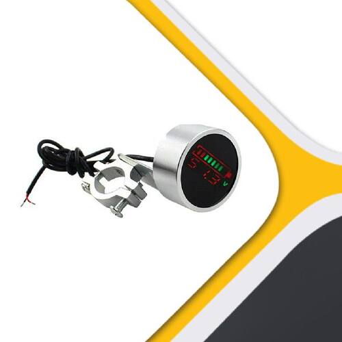 极速Electric Bike Voltage Meter Round Replacement Digital
