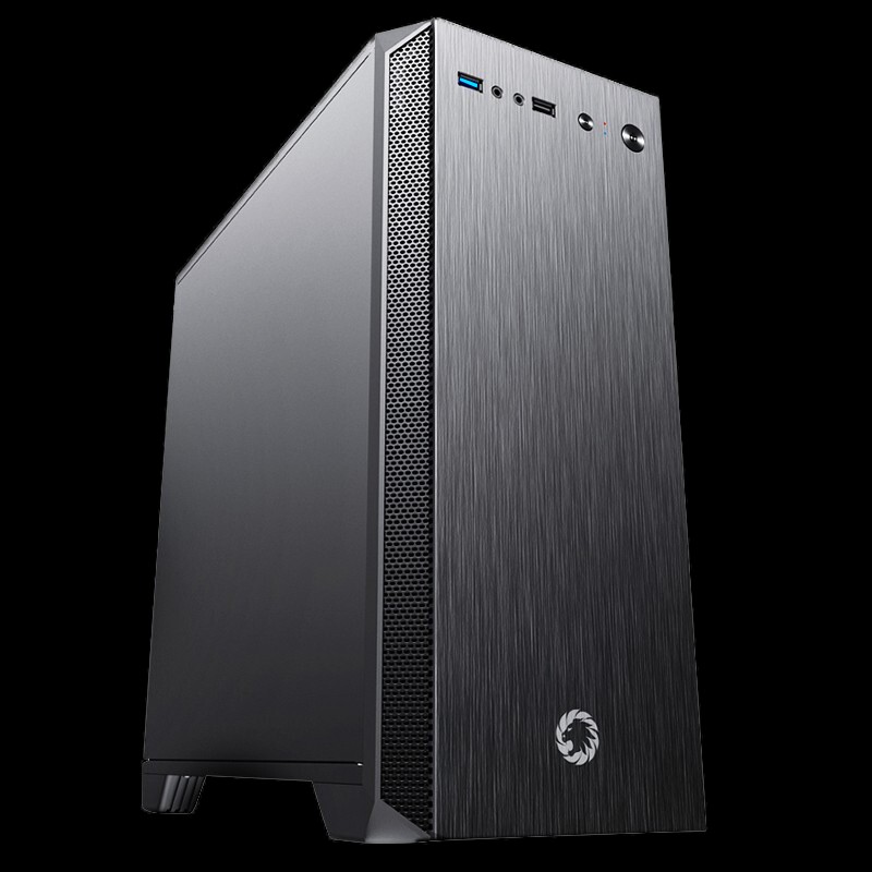 GAMEMAX游戏帝国 寂静岭matx静音紧凑商务办公防尘台式机电脑机箱