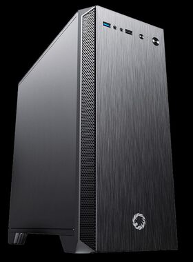 GAMEMAX游戏帝国 寂静岭matx静音紧凑商务办公防尘台式机电脑机箱