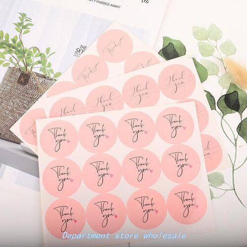 极速120PCs hank You ers Pink ers for ComPanY GiveawaY Birthd