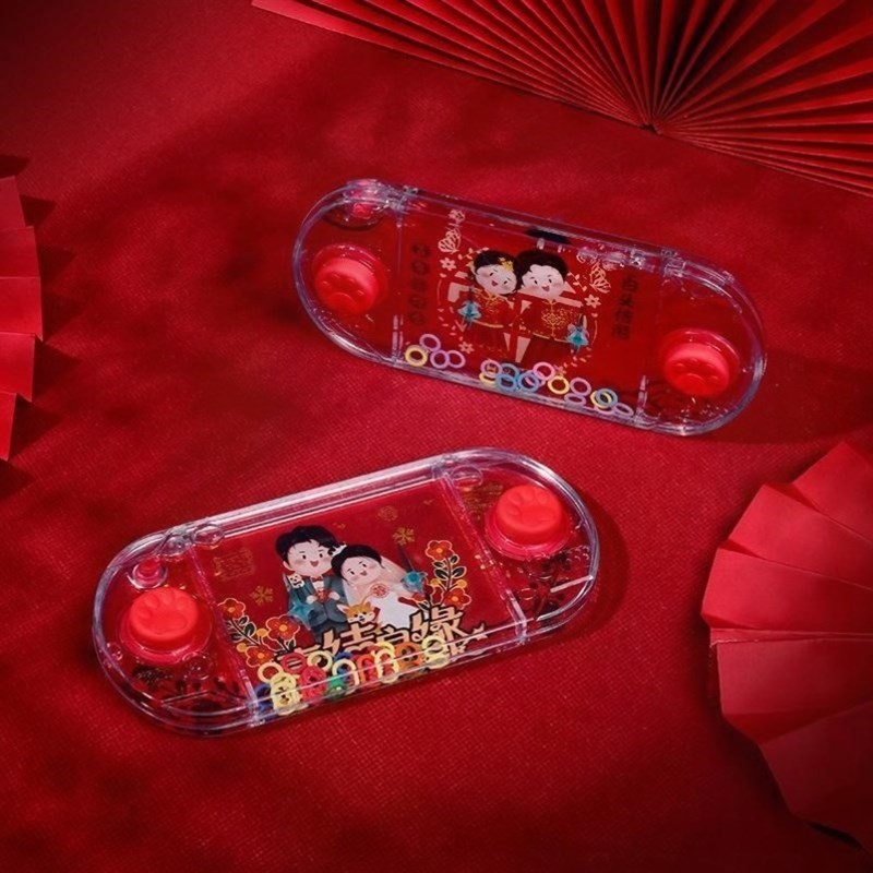 结婚用品新款接亲水中套圈游戏机接亲道具套圈机水机创意婚礼