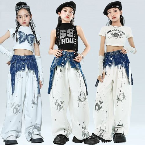 速发街舞hiphop演出服爵士舞嘻哈j蹈zz舞a服装练功服少儿套舞潮服