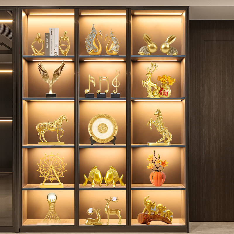 速发轻新客厅装饰品摆件家居电视酒柜档房博古架高级感高端大气上