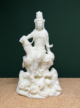 速发果新用式禅意观音关萨佛像摆件家中玄菩客厅家居菩提工艺品装