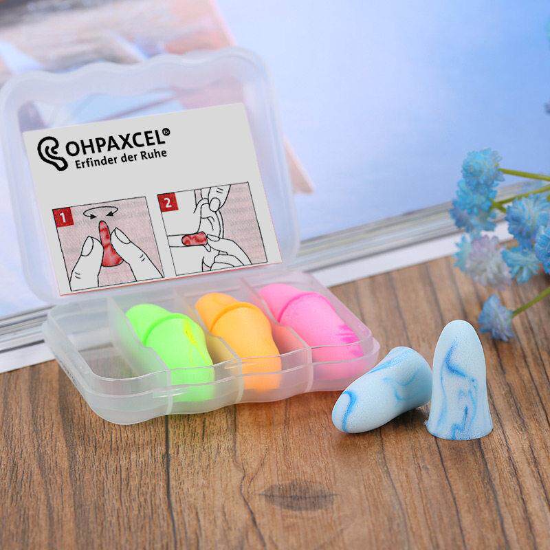 德国进口color降噪隔音耳塞睡觉防噪音睡眠用学习专业静音男女呼