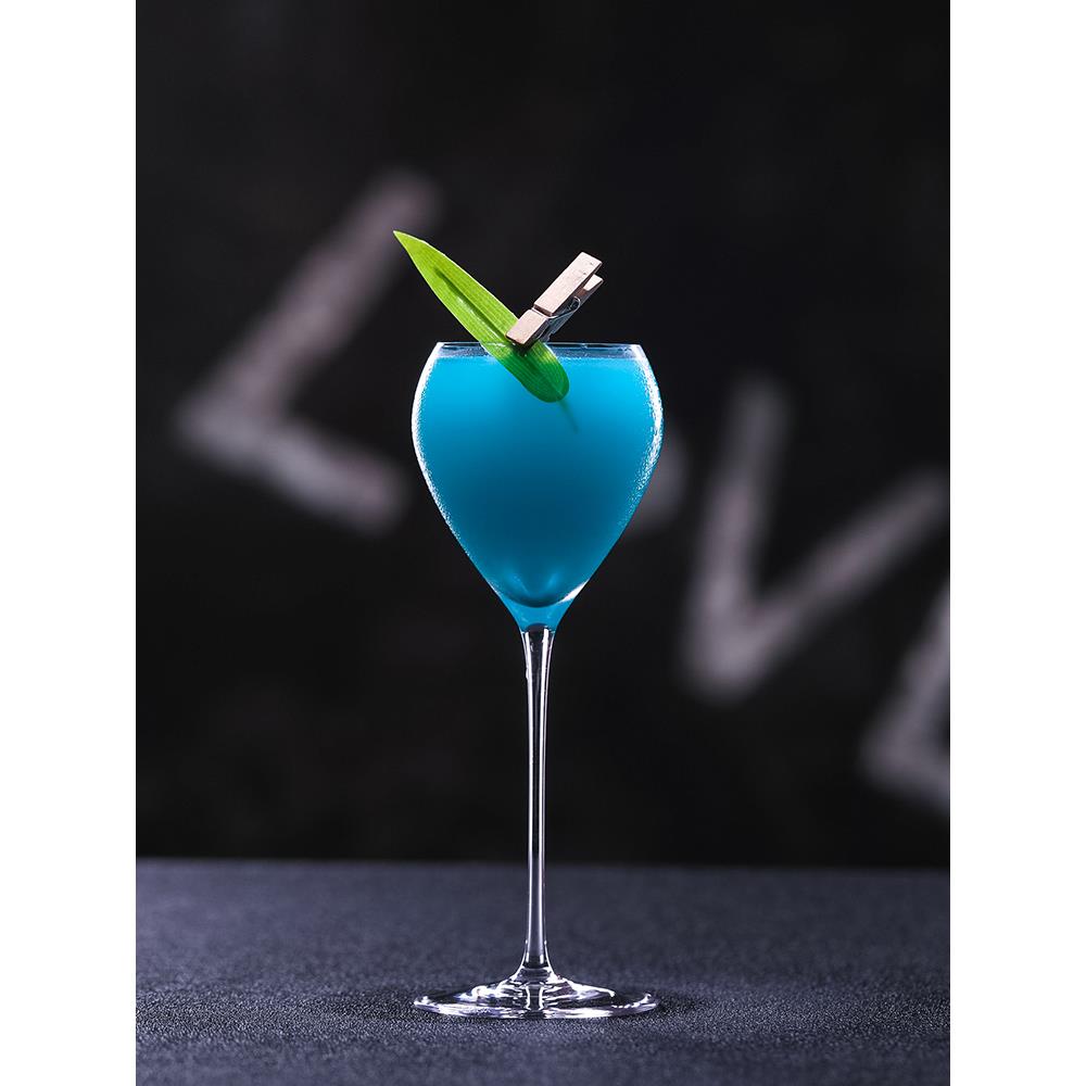 CT2901 CRISON/柯瑞森 心形水晶玻璃高脚鸡尾酒马天尼杯 马提尼杯