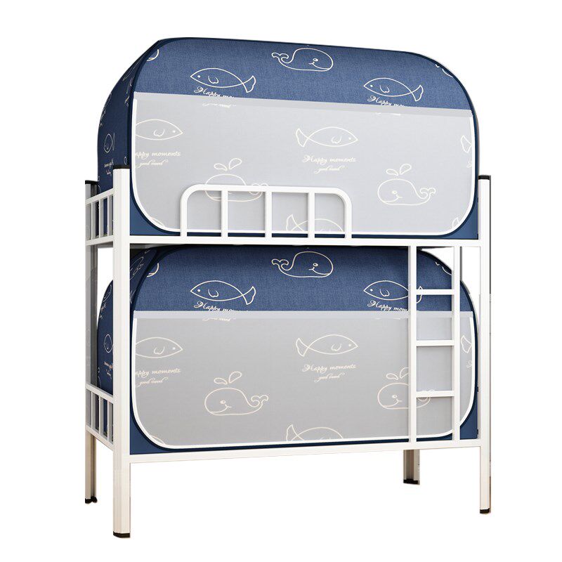 遮光蚊帐学生宿舍女寝室单人上下床有底拉链折叠蒙古包免安装上铺