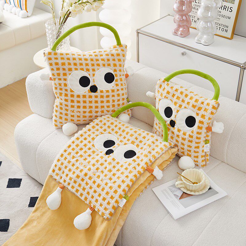 精选抱枕被子两用午睡毯子二合一车用枕头被办公室午休靠枕车载盖,居家布艺,抱枕被,淘宝优惠券,粉丝福利购,淘宝优惠卷