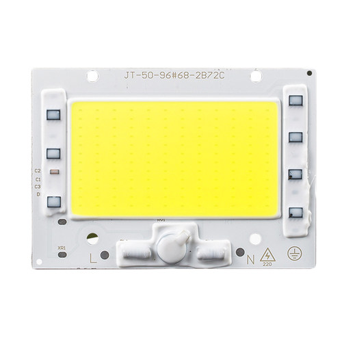 220V免驱动LED灯珠50W100W150WLED投光灯射灯路灯灯芯片光源灯板