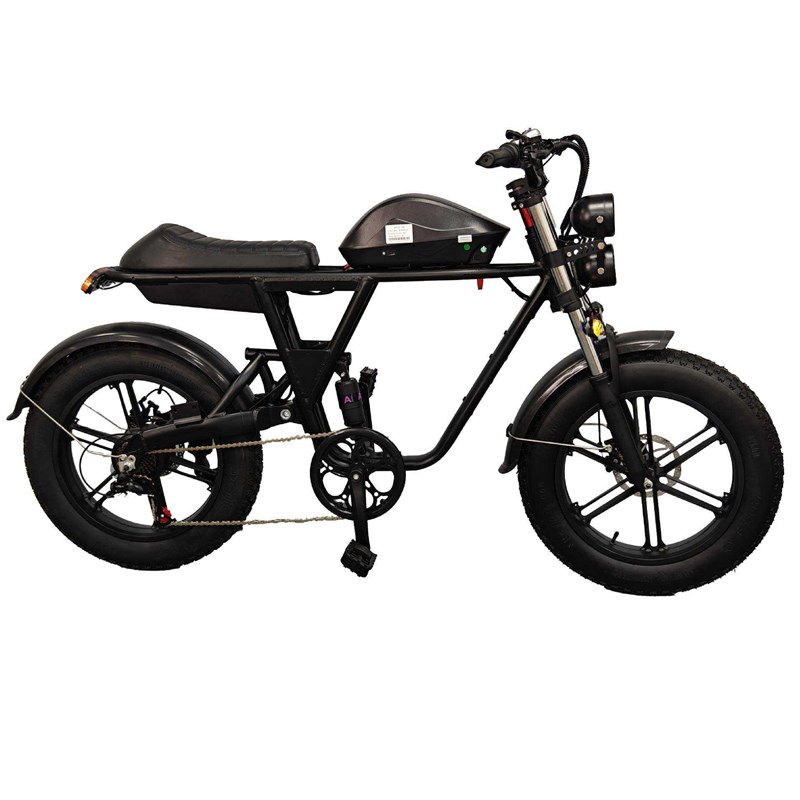 K18电动助力自行车20寸4.0宽胎胖胎铝合金车架电动自行车