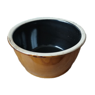 陶瓷养鱼瓦缸酱钵晒酱盆家用厨房米缸水缸酱缸腌酸菜缸小陶缸