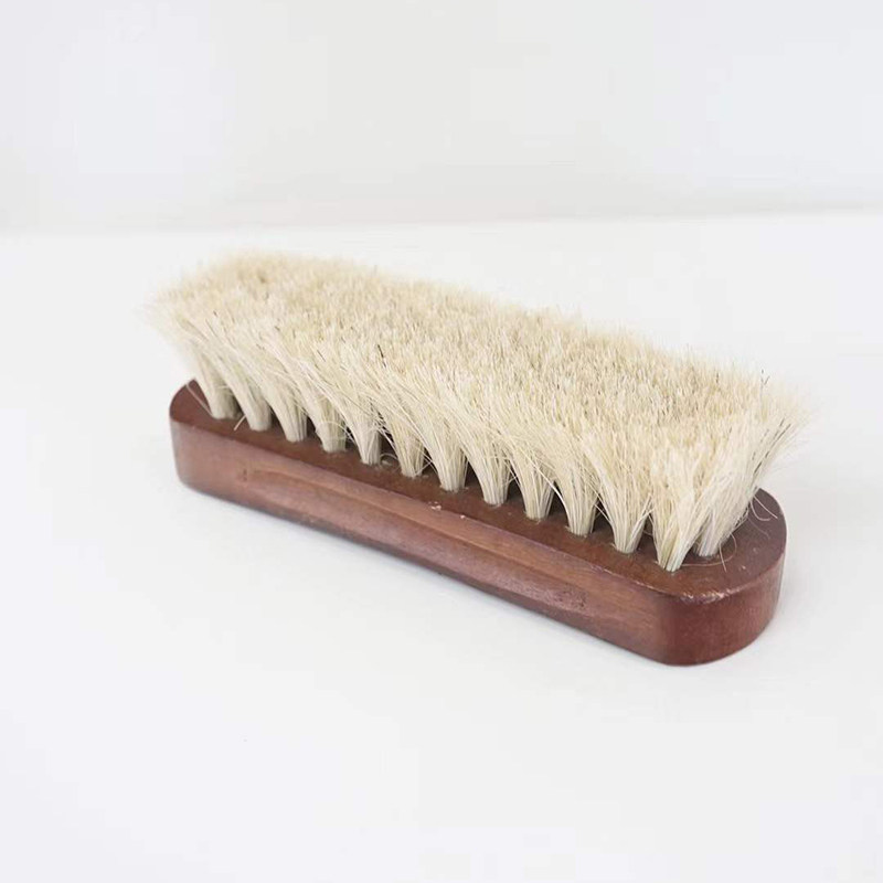 精选Badia马毛刷擦鞋油刷打蜡鞋刷皮鞋抛光刷子清洁鞋子除尘软毛