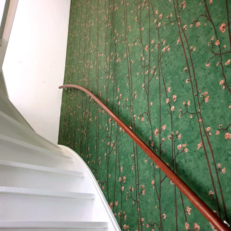 荷兰高清墙纸壁纸梵高艺术油画墙布壁布卧室客厅沙发酒店装饰壁画