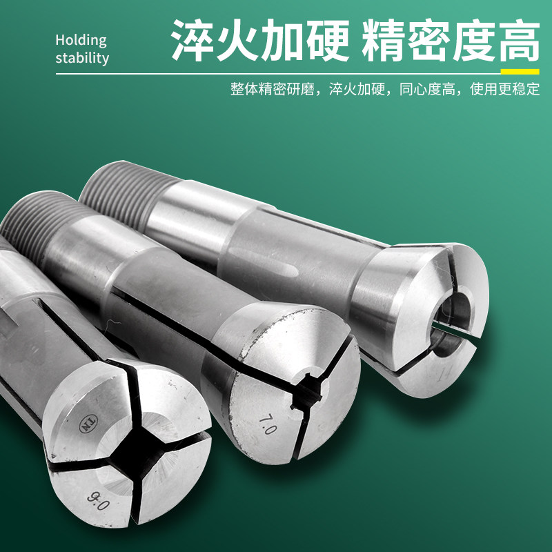 数控仪表车床夹头 15/20/25/32机型筒夹/座桌上气动分度夹座夹具