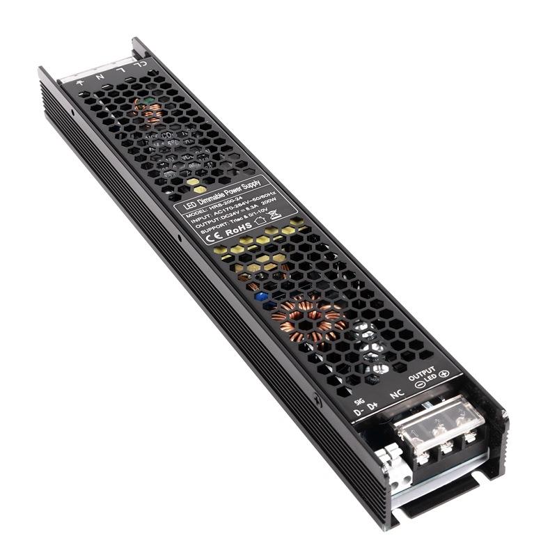 0-10V调光电源24V200W可控硅调光电源HRS调光电源