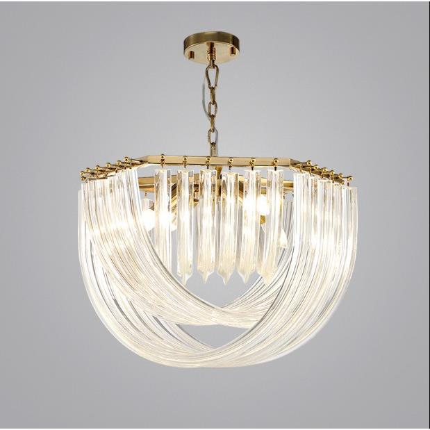 后现代轻奢客厅水晶吊灯奢华卧室餐厅北欧创意个性简约家用灯具