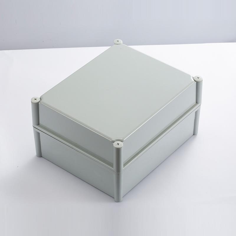 340*280*180mm大塑料螺钉防水接线盒电气仪表接线箱高盖密封箱
