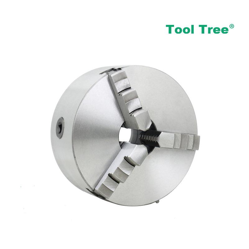 K11型三爪自定心卡盘K11-100卡盘卡爪三爪联动