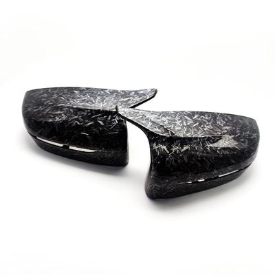 锻造纹水转印牛角镜壳罩适用于宝马新4578系G30G38G11G12