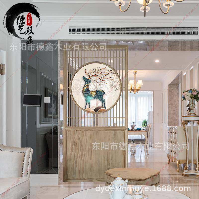 直销办公室玄关隔断柜移动折叠中式屏风活动实木格栅置物架,基础建材,脚轮/万向轮,淘宝优惠券,粉丝福利购,淘宝优惠卷