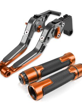 适用KTMDUKE250/125/200/390RC390改装刹车牛角折叠离合拉杆