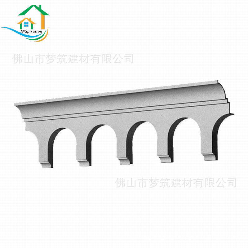现代简约砂岩门窗套装饰线条别墅外墙装饰线GRC水泥工程构件