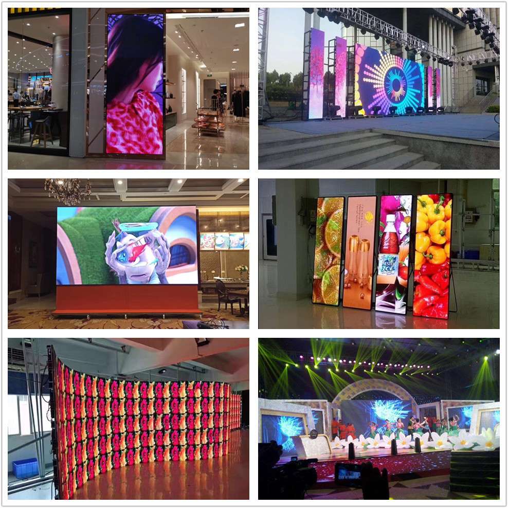 PH4.81 outdoor die casting aluminum full color LED displays