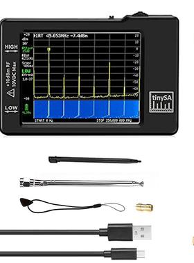 2.8寸频谱分析仪TinySA.频率范围低：100-350MHz高240-960MHz