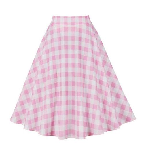极速2023 New Vintage Arrival Summer A Line Floral Skirt 50s