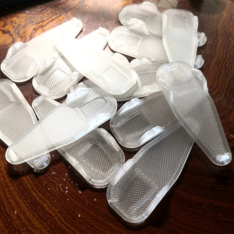 美敦力712,722胰岛素a泵背夹 3D打印透明夹子防摔架子o.