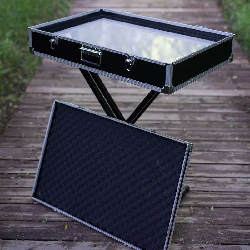 。沙画台儿童初学者成人专业表演定制沙画箱沙画机彩沙手工