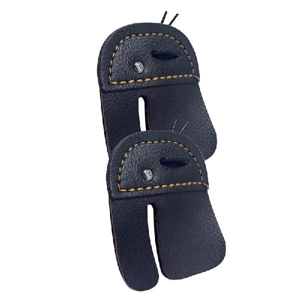 2 Pack Archery Tabs Finger Guard for Practice Recurve Bow
