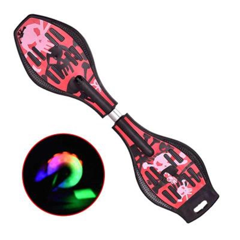 扭扭滑板车两轮摇摆蛇板初学者耐磨成年人青少年蛇形头盔女孩二轮