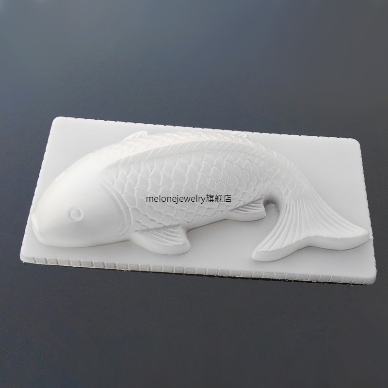 3D Cyprinoid Fish Cake Mould Plastic Jelly Handmade Suga