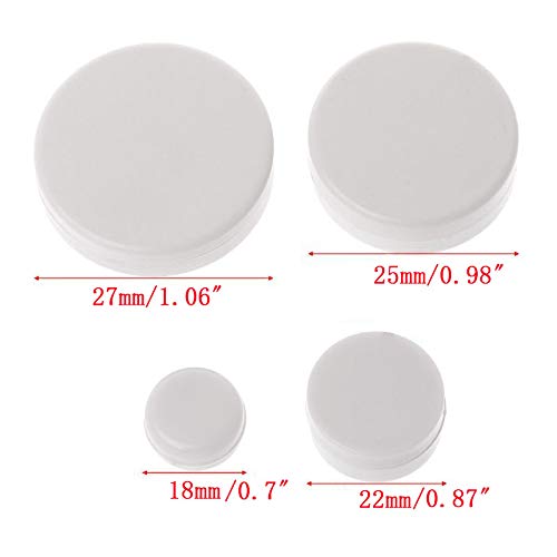 Iceyon 40pcs Rattles 18/22/25/27mm Noise Maker Insert Rattle