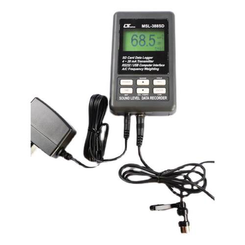 路昌MSL-388SD挂壁式声级数据记录器噪音变送器4-20mA输出噪音计