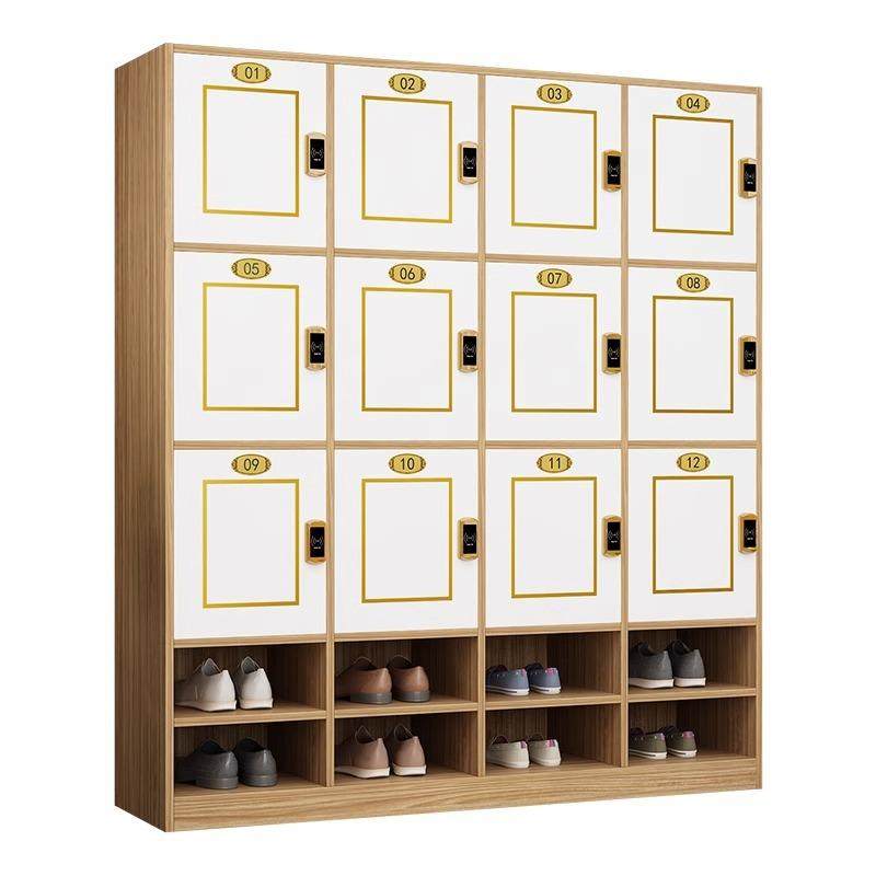 更衣柜加厚背板员工柜木质美发理发店存包柜健身房浴室储物柜鞋柜,商业/办公家具,办公储物柜,淘宝优惠券,粉丝福利购,淘宝优惠卷