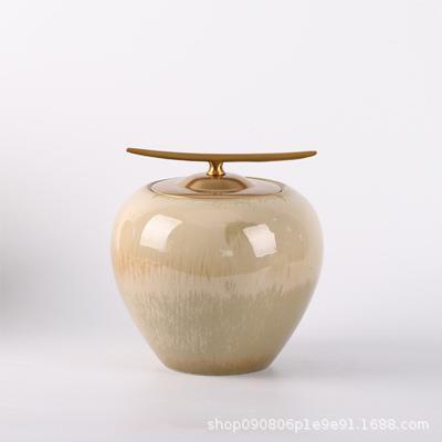 新中厅式件陶瓷储物创意摆家居客玄关办公摆设LCO软装样板房室装