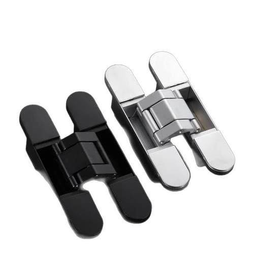 合页隐形门180平开门三维可调液压内门全开门锁室内木门无把手