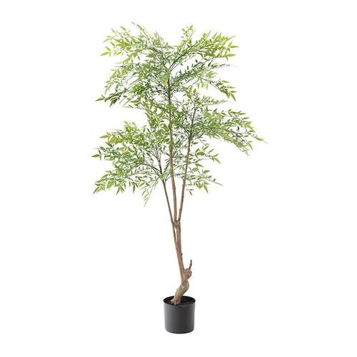 仿真南天竹家居装饰假绿植室内客厅酒店装饰盆栽绿植摆件塑胶盆景