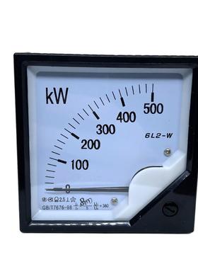 三相有功功率表千瓦表6L2-600KW500KW400KW300KW380V瓦特表兆瓦表