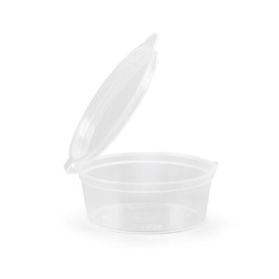 2oz密封酱汁杯试吃杯塑料打包餐杯调料盒一次性酱料盒酱料杯供应