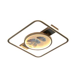 现代风格新中式全铜吸顶灯客厅灯餐厅灯卧室灯创意装饰中山灯具