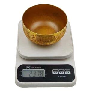 古董古玩仿古纯铜加厚福字鎏金杯子酒杯水杯茶杯乡下收老物件