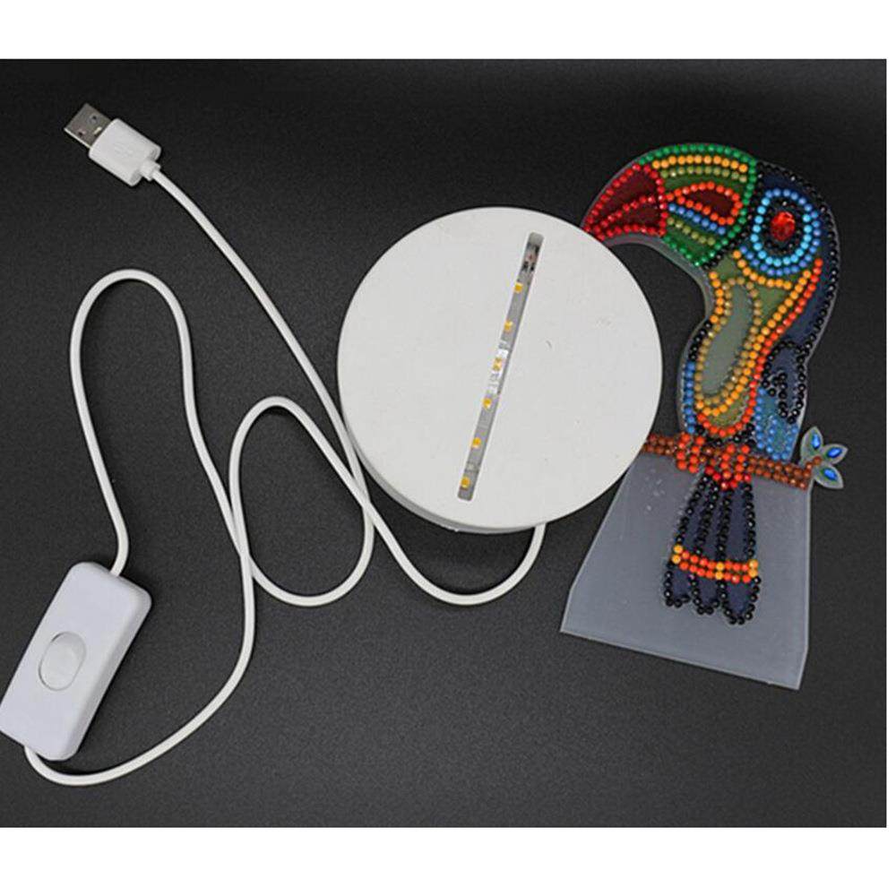 外贸创意新款床头小夜灯钻石画儿童房卡通照明点钻USB接口灯,居家布艺,钻石绣,淘宝优惠券,粉丝福利购,淘宝优惠卷